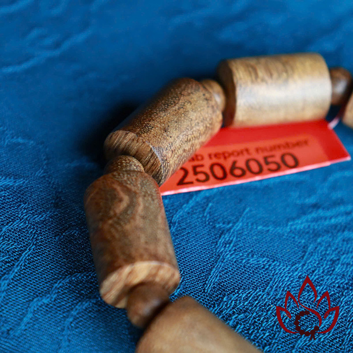 Vòng Trầm Hương Trụ Trúc | 12 Ly | Trầm Tốc Kiến Tự Nhiên Lâu Năm